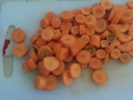 4 - Découpez les carottes