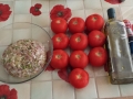 1 - Ingrédients pour les tomates farcies