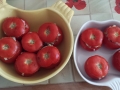4 - Déposez les tomates dans un plat