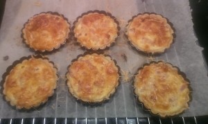 Minis quiches lorraine terminée