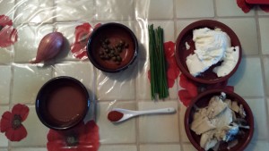 Préparation des ingrédients