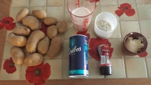 Ingrédients pour la purée