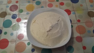 Mousseline de céleri terminée