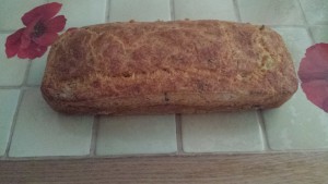 Cake au thon terminé