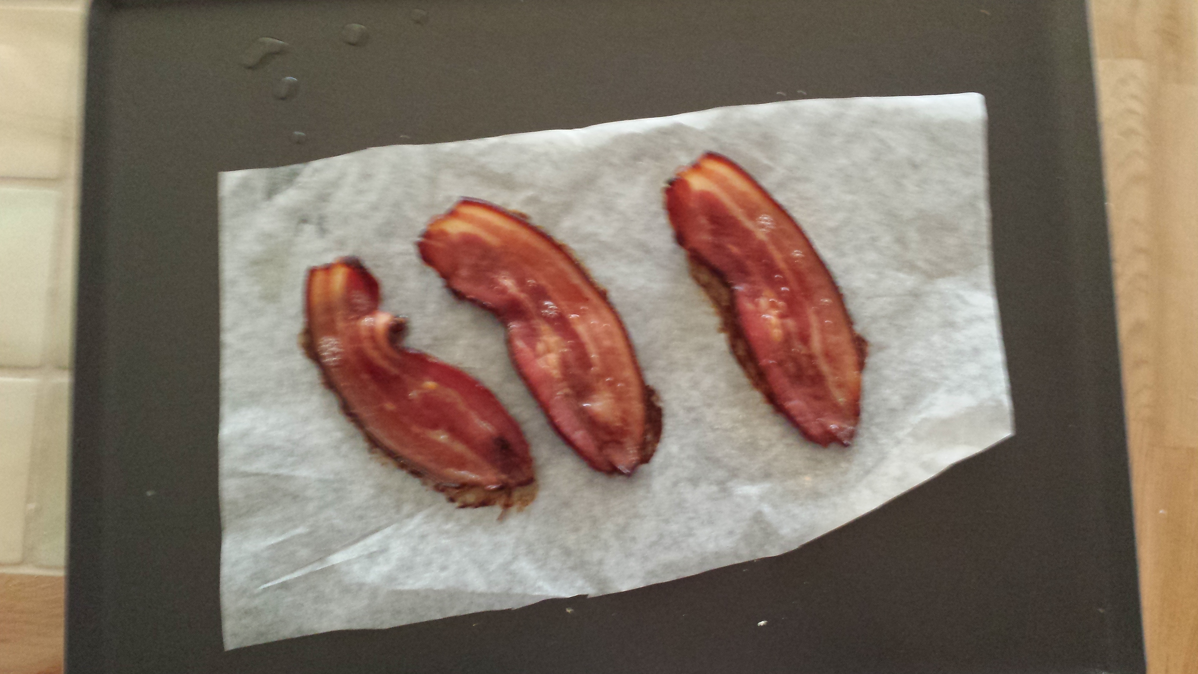 3 -Tranches de lard grillés